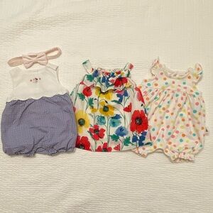 Girls 0-3 Months Baby Gap and Janie and Jack Bundle